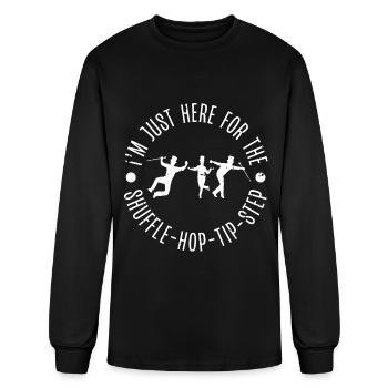 Funny Tap Dancer Tap Dance - Men's Long Sleeve T-Shirt - black - Front