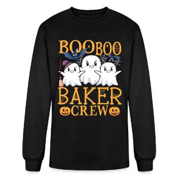 Baker Halloween Crew Baker - Men's Long Sleeve T-Shirt - black - Front