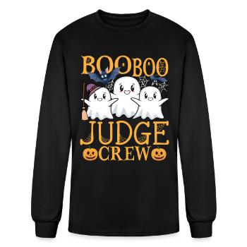 Judge Halloween Crew Judge - Men's Long Sleeve T-Shirt - black - Front