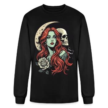 Dark Romance - Men's Long Sleeve T-Shirt - black - Front