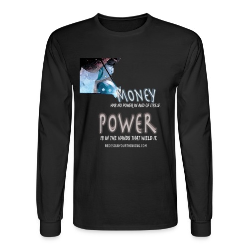 Power in Your Hands - Men's Long Sleeve T-Shirt