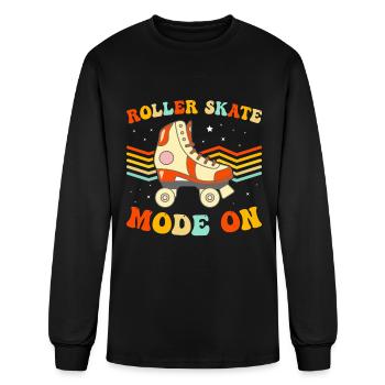 Roller Skates Roller Skating - Roller Skate Mode O - Men's Long Sleeve T-Shirt - black - Front