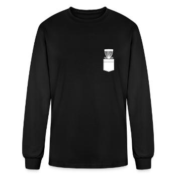 Disc Golf Player Disc Golf Disc Golfer - Disc golf - Men's Long Sleeve T-Shirt - black - Front
