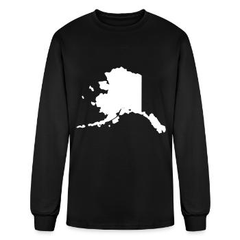 Alaska - T-shirt à manches longues Homme - noir - Devant