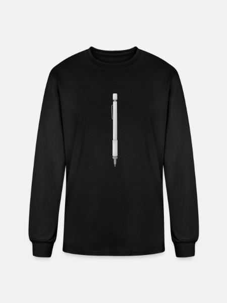 Pen - Men's Long Sleeve T-Shirt - black