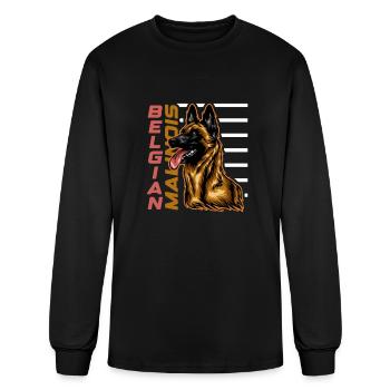 Belgian Malinois - Men's Long Sleeve T-Shirt - black - Front
