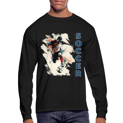 Soccer Power Move - Men's Long Sleeve T-Shirt