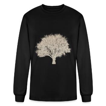 Tree - Men's Long Sleeve T-Shirt - black - Front