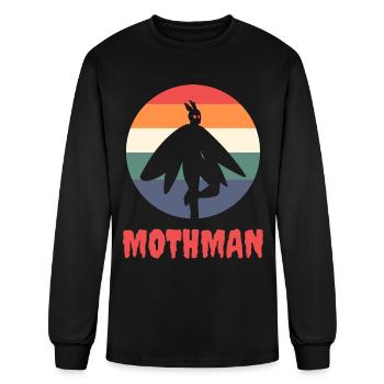Mothman - Men's Long Sleeve T-Shirt - black - Front