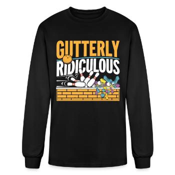 Gutterly Ridiculous 4 - Men's Long Sleeve T-Shirt - black - Front