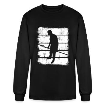 Baker - Men's Long Sleeve T-Shirt - black - Front