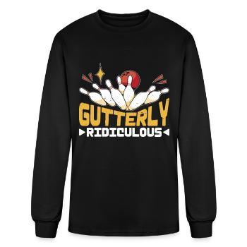 Gutterly Ridiculous 7 - Men's Long Sleeve T-Shirt - black - Front