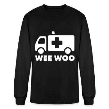 Ambulance Paramedic - Men's Long Sleeve T-Shirt - black - Front