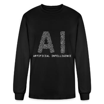 Artificial Intelligence - Men's Long Sleeve T-Shirt - black - Front