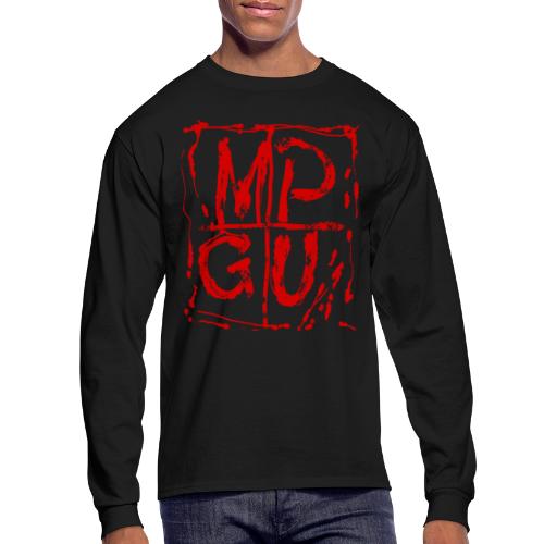 MPGU RED STROKE - Men's Long Sleeve T-Shirt