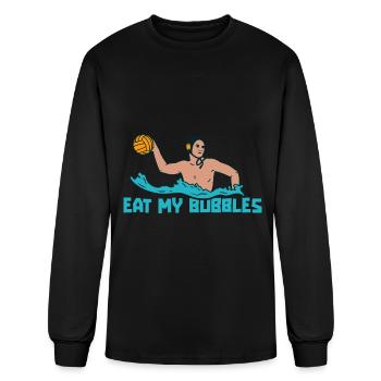 Water Polo - Men's Long Sleeve T-Shirt - black - Front