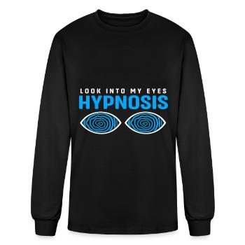 Hypnotist Pendulum Hypnosis - Men's Long Sleeve T-Shirt - black - Front