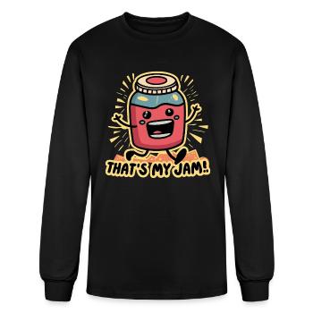 That's My Jam! - Men's Long Sleeve T-Shirt - black - Front