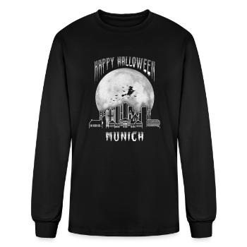 Happy Halloween Munich Germany - Men's Long Sleeve T-Shirt - black - Front