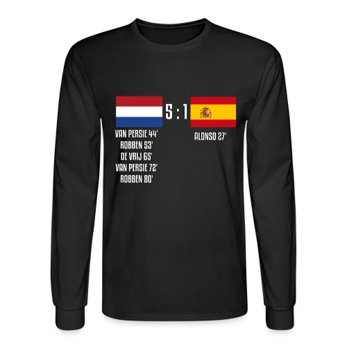 Netherlands 5-1 Spain - Men's Long Sleeve T-Shirt