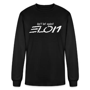 Dont Bet Against Elon - Men's Long Sleeve T-Shirt - black - Front
