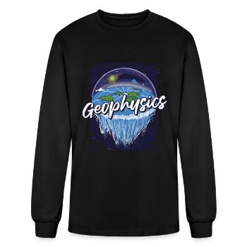 Physics Physicist - Men's Long Sleeve T-Shirt - black - Front