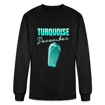 Prospecting - Men's Long Sleeve T-Shirt - black - Front