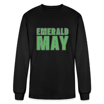 Prospecting - Men's Long Sleeve T-Shirt - black - Front