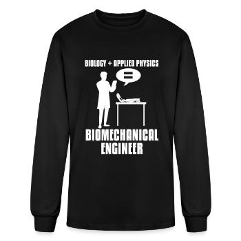 Physics Physicist Applied Physics - Men's Long Sleeve T-Shirt - black - Front