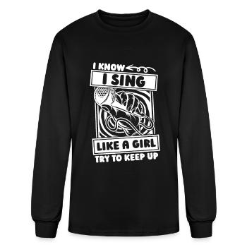 Choirmaster Choir Director Funny - Men's Long Sleeve T-Shirt - black - Front