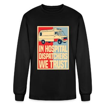 Dispatcher Ambulance - Men's Long Sleeve T-Shirt - black - Front