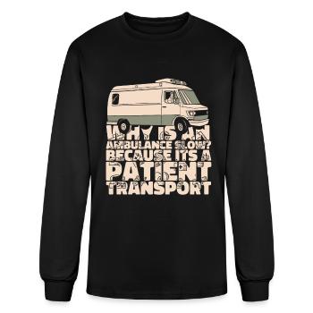 Dispatcher Ambulance - Men's Long Sleeve T-Shirt - black - Front