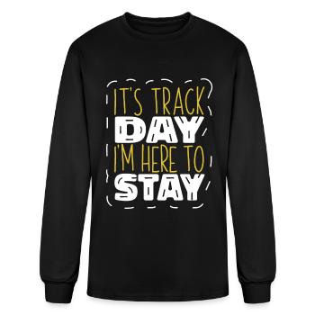 Go Kart Karting Race - Men's Long Sleeve T-Shirt - black - Front