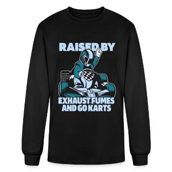 Go Kart Karting - Men's Long Sleeve T-Shirt - black - Front