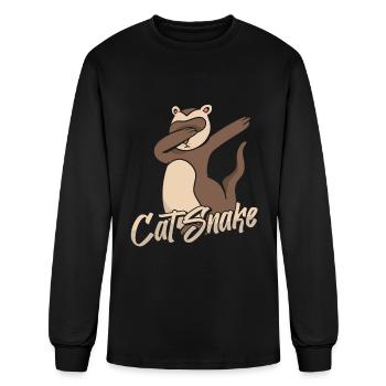 Ferret - Men's Long Sleeve T-Shirt - black - Front