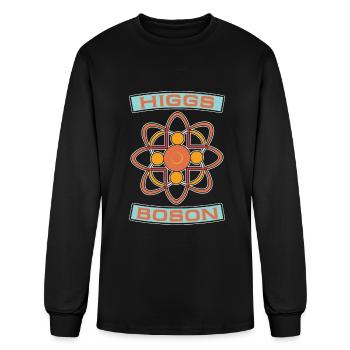 Physics Physicist Higgs Boson Quantum Physics - Men's Long Sleeve T-Shirt - black - Front