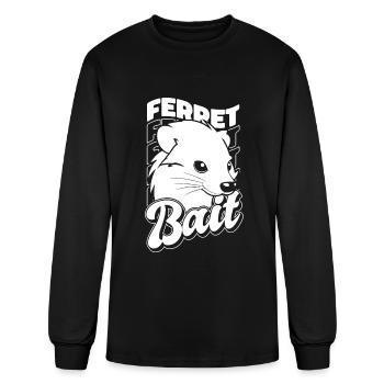 Ferret - Men's Long Sleeve T-Shirt - black - Front