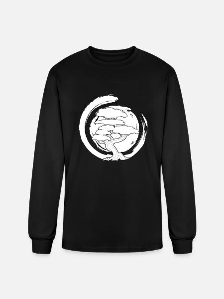 Bonsai - Men's Long Sleeve T-Shirt - black