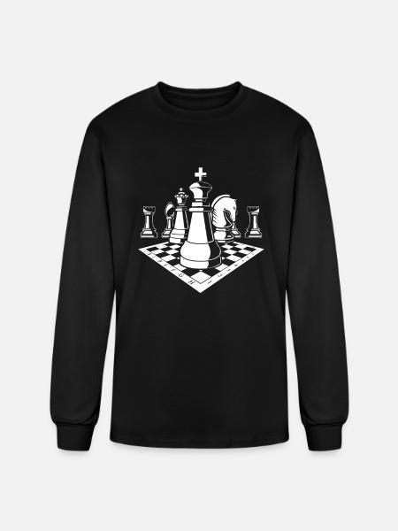 Chess - Men's Long Sleeve T-Shirt - black