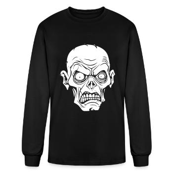 Zombie Scary - Men's Long Sleeve T-Shirt - black - Front