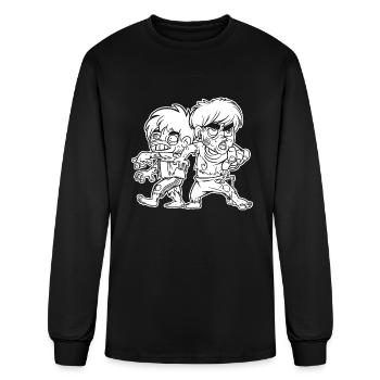 Zombie Scary - Men's Long Sleeve T-Shirt - black - Front