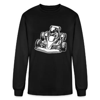 Go Kart Karting - Men's Long Sleeve T-Shirt - black - Front