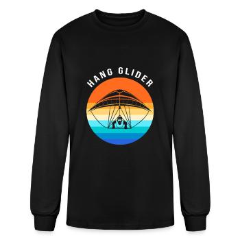 Hang Gliding Hang Glider Pilot - Men's Long Sleeve T-Shirt - black - Front