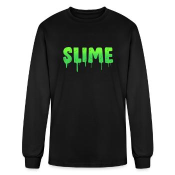 Slime Lover Slimy Green - Men's Long Sleeve T-Shirt - black - Front