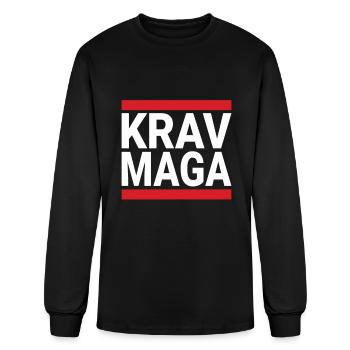 Krav Maga, Kravmaga, Self Defense Gift Idea - Men's Long Sleeve T-Shirt - black - Front