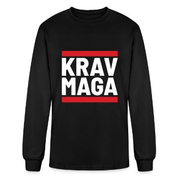 Krav Maga, Kravmaga, Self Defense Gift Idea - Men's Long Sleeve T-Shirt - black - Front