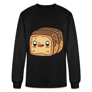 Baked Banana Bread - Men's Long Sleeve T-Shirt - black - Front