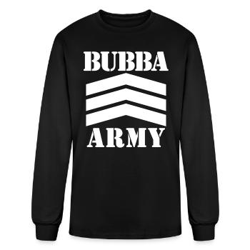 Armée de Bubba - T-shirt à manches longues Homme - noir - Devant