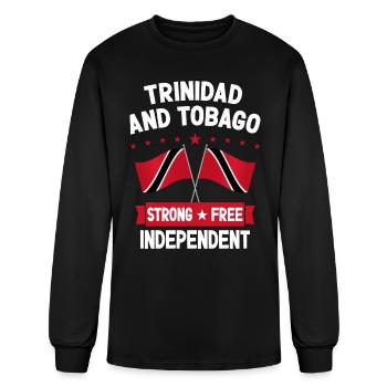 Trinidad and Tobago - Men's Long Sleeve T-Shirt - black - Front