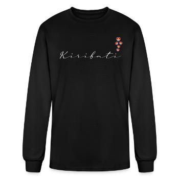 Kiribati - Men's Long Sleeve T-Shirt - black - Front